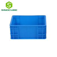 Boîtes de rangement empilables en matériau PP écologique, résistantes et recyclables Sinocube pour la logistique chimique européenne