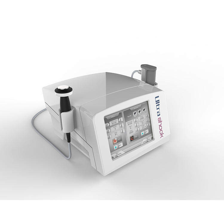 Máquina de terapia de ondas de choque balísticas neumáticas de ultrasonido para alivio del dolor