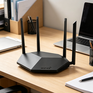 เราเตอร์ไร้สาย HOSECOM SUPER POWERFUL WiFi 6 Dual Band 5G 2.4G AX3000 ความเร็ว 3000Mbps สำหรับอุปกรณ์เครือข่ายภายในอาคาร - Product Image 6