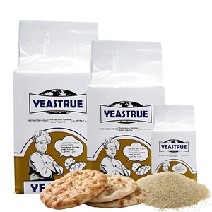 YEASTRE <span class=keywords><strong>Levadura</strong></span> <span class=keywords><strong>de</strong></span> Panadero Instantánea Activa en Polvo 500g/450g/400g envasada al vacío, Alta Potencia <span class=keywords><strong>de</strong></span> Fermentación (650-800ml/h) <span class=keywords><strong>para</strong></span> Hacer <span class=keywords><strong>Pizza</strong></span> - Product Image 1
