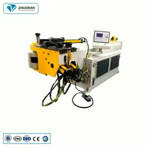 Zhuoran DW89NC Single head hydraulic mandrel stainless steel pipe bending machine for tube bender