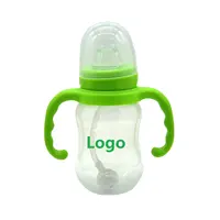 4Oz विरोधी Colic सिलिकॉन निपल मानक मुंह पीपी शिशु फीडर बोतल