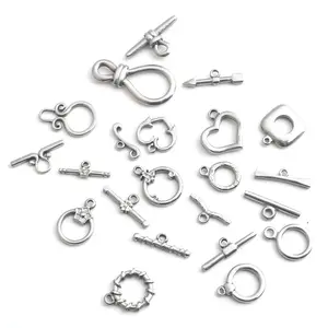 Stainless Bar Ring Fittings Toggle Bracelet Clasp Ring Connectors For OT Ending Clasps Set DIY Bracelet Jewelry Accessories