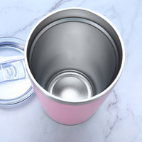 Vente en gros de gobelets isothermes en acier inoxydable à double paroi de 20 oz, impression personnalisée, gobelet à boisson sous vide avec couvercle, gobelet à café, eau, tasses personnalisables
