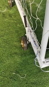 Gran oferta portería de fútbol de aluminio 11 personas 7,2*2,3 portería de fútbol y portería de fútbol de red exportación - Product Image 4