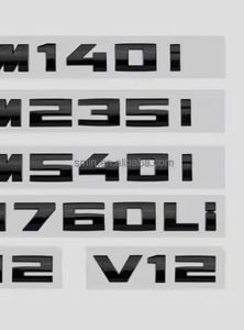 Emblème de coffre M135i M140i M235i M240i M340i M530i M540i M550i <span class=keywords><strong>M550d</strong></span> M730Li M740Li M750Li M750Li M760Li V12 ABS pour <span class=keywords><strong>BMW</strong></span> - Product Image 5