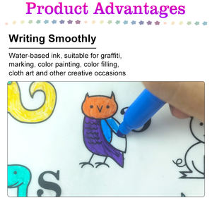 Marqueurs d'art métalliques <span class=keywords><strong>pour</strong></span> <span class=keywords><strong>verre</strong></span> KHY en gros, effaçables à l'eau, encre noire/rouge/bleue <span class=keywords><strong>pour</strong></span> le dessin, marqueur <span class=keywords><strong>pour</strong></span> tableau blanc, modèle coloré - Product Image 5