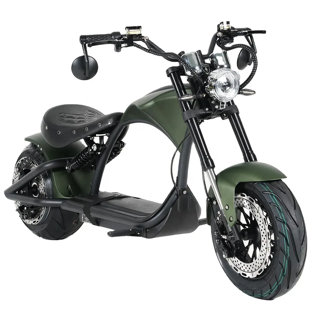 Mangos teen M1P Holland EU Lager Lager 2000w Echopper E Roller City Coco Fat Reifen Roller Moto Electr Chopper Citycoco