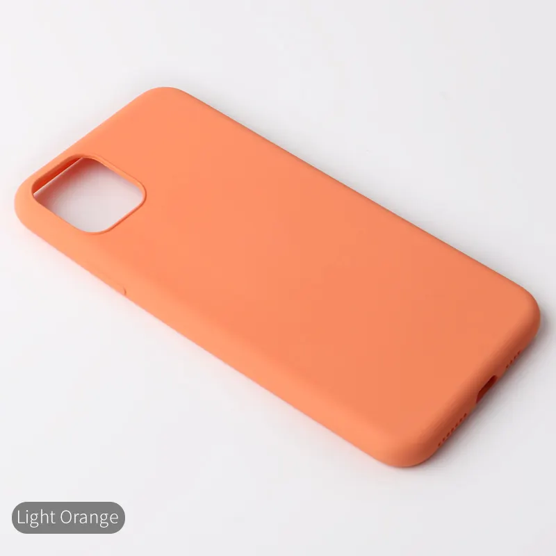 2023 Silicon Phone Cases And Accessories Soft Touch Liquid Silicone Case For Iphone Xs/x Xr 8 7 Plus 11 12 Pro Max