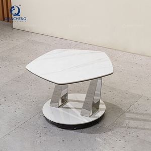 QIANCHENG Wholesale New Arrival Marble Stone Space Saving Centro African Nordic Design <strong>Nesting</strong> Coffee <strong>Table</strong> - Product Image 4