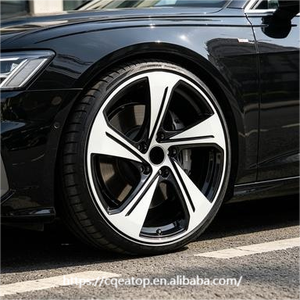 Jantes de voiture EATOP <span class=keywords><strong>18</strong></span> 19 pouces 8J forgées sur mesure, finition noire usinée, compatibles <span class=keywords><strong>ABT</strong></span> pour Audi A8 RS3 <span class=keywords><strong>RS6</strong></span> RS4 A4 A5 A6 A7 S4 S5 - Product Image 2