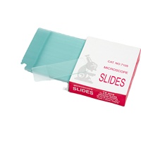 Biology Teaching 50Pcs/65Pcs/72Pcs Per Box Ground Edges Frosted Glass Microscope Slides OEM ECO Friendly Packaging