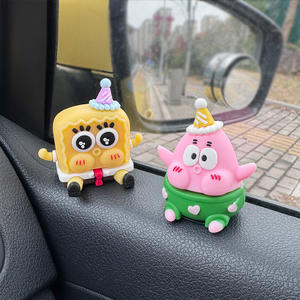 Lindo <span class=keywords><strong>Bob</strong></span> <span class=keywords><strong>Esponja</strong></span> Decoración <span class=keywords><strong>Coche</strong></span> Adorno Dibujos Animados Decoración para <span class=keywords><strong>Coche</strong></span> - Product Image 2