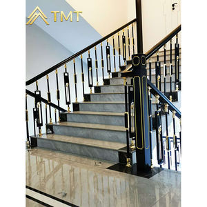 Antike Edelstahl-Geländerpfosten, Hauptpfosten für Treppen, Dekorative Metallsäulen - Product Image 3