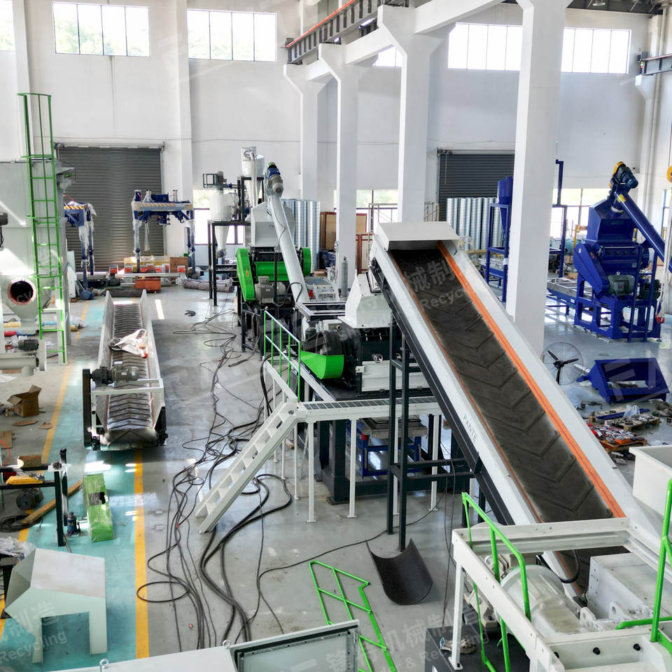 Car and Truck Tire Recycling Plant with Multi Stage Shredding and ...