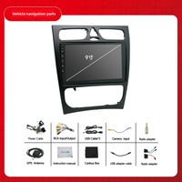 Android Autoradio für Mercedes Benz C-CLK Klasse W203 W209 S203 A209 2000-2005 CarPlay Stereo 360-Grad-Kamera