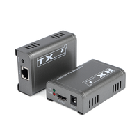 Extensor HDMI Xput sobre Cable CAT5e/CAT6, Máx. 60M, 1080P, Copia EDID Integrada, Kit de Transmisor y Receptor IR Bidireccional