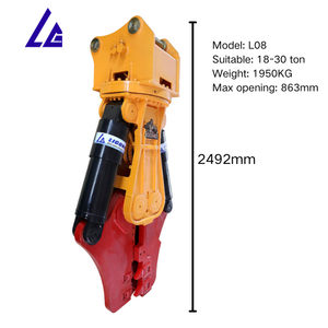 360 de Alta Resistencia °   Cizalla Rotatoria para Demolición de Rocas con Dientes Reemplazables para <span class=keywords><strong>Trabajos</strong></span> <span class=keywords><strong>en</strong></span> Puentes y Carreteras - Product Image 6