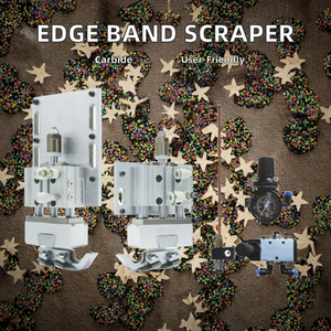 FLAME TECH SERVICE CENTRE Dispositif de raclage plat en carbure, pièces de rechange pour machines à bois, pour machine à chantourner, 1 an - Product Image 3