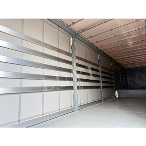 Semirremolque de cortina lateral personalizado de 3 ejes, 40 pies y 45 pies, impermeable de PVC, cortina de lona, remolque de camión deslizante lateral - Product Image 6