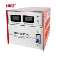 Protector de Voltaje Monofásico TND-1500VA SVC - Diseño Silencioso para Hogar y Oficina, Entrada 150-260V, Protección Inteligente Contra Sobrecargas