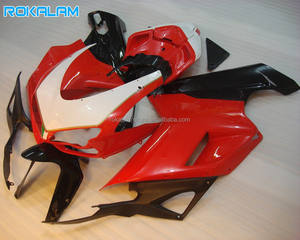 Carenados Rojos, Blancos y Negros para <span class=keywords><strong>Ducati</strong></span> 1098 1198 2007 2008 2009 2010 2011, Juego de Carrocería ABS <span class=keywords><strong>848</strong></span> 1098S 07 08 09 10 11, <span class=keywords><strong>Carenado</strong></span> para Moto Deportiva - Product Image 1