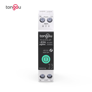 Disjoncteur intelligent Tuya Zigbee avec mesure, protection contre les surintensités et les surtensions, contrôle à distance via application M253 - Product Image 1