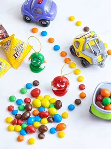 Chocolats au lait en baril délicieux en gros, <span class=keywords><strong>M</strong></span>&<span class=keywords><strong>ms</strong></span>, chocolat au beurre de cacahuète, bonbons au chocolat au lait - Product Image 2