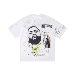 Nuova T-shirt a maniche corte <span class=keywords><strong>casual</strong></span> traspirante in stile americano vintage, trendy per il hip-hop streetwear transfrontaliero. - Product Image 3