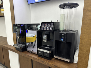 Офисный отель интеллектуальный полностью автоматический сенсорный экран Smart Эспрессо кофеварка с баком для молока - Product Image 2