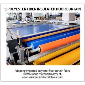 Portes rapides en PVC adaptées à une utilisation comme volets roulants flexibles étanches et isolants thermiquement dans la logistique portuaire - Product Image 6