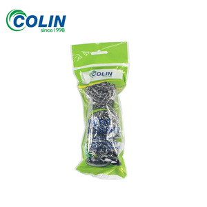 Lot de 3 éponges à récurer en acier inoxydable de 18 g pour casseroles, poêles, vaisselle et nettoyage ; en acier inoxydable 410. - Product Image 2
