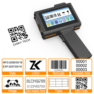 Impresora de Inyección de Tinta Portátil, Económica e Inteligente, Máquina de Codificación de Cajas Multilingüe para Imprimir en Vasos - Product Image 4