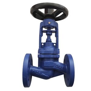 שסתום גלובוס מפוח פלדה יצוקה PN16 PN25 אוויר קיטור מופעל ידנית שסתום גלובוס איטום מפוח - Product Image 1