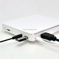 Inveer diseño privado USB C Fuente de alimentación Reproductor de CD portátil con altavoz de 2 vatios Modelo M3C