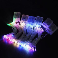 Guirlandes lumineuses LED en gros pour usine, blanc chaud 3000K, style minimaliste, lumières décoratives intérieures/extérieures, lumières de fête