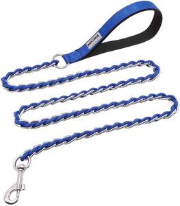 Hot Sale Nylon Haken Kettenglied Anti Chew Anti Bite Personal isierte mittelgroße Hunde leine - Product Image 3