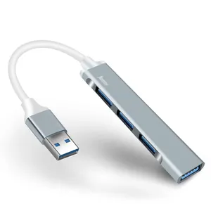 Usb3.0スプリッターコンピューターマルチポートエクステンダーラップトップ拡張ドックマルチソケットハブセット延長ケーブル