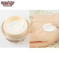 Crème à base de plantes vegan pour le visage pour bébé, 100% naturelles, bio, blanchissante, hydratante, éclaircissante, à base de plantes, crème pour le visage