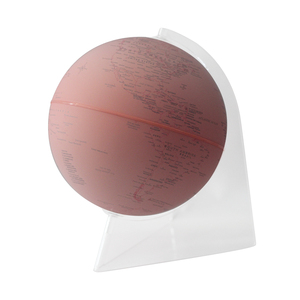 China de calidad Superior mundo Mapa de mundo 17Cm arco <span class=keywords><strong>regla</strong></span> de plástico de Mundo para venta - Product Image 5