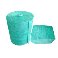 Merv 11 Merv 13 Merv 14 Tissu non tissé Fibre synthétique Sac à poche Média filtrant pour l'air Rouleau pour les industries