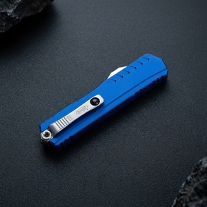 มีดพกพาคุณภาพสูงรุ่น Micro Tech Magic Cipher Aluminum Edition สำหรับตั้งแคมป์ ทำจากเหล็กกล้าไร้สนิม ด้ามจับอะลูมิเนียม OEM - Product Image 4