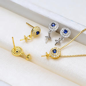 Colgante de Plata S925 con Bandeja Vacía de Boca Grande de Mono del Zodiaco, Accesorios de Joyería Personalizados DIY 1337, Pendiente de Oreja - Product Image 4