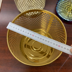 Contenedor <span class=keywords><strong>de</strong></span> <span class=keywords><strong>Basura</strong></span> <span class=keywords><strong>de</strong></span> Malla <span class=keywords><strong>de</strong></span> Acero Inoxidable <span class=keywords><strong>para</strong></span> <span class=keywords><strong>Cocina</strong></span> y Sala <span class=keywords><strong>de</strong></span> Estar, Recipiente <span class=keywords><strong>de</strong></span> <span class=keywords><strong>Basura</strong></span> Público, Bote <span class=keywords><strong>de</strong></span> <span class=keywords><strong>Basura</strong></span> Reciclable - Product Image 3