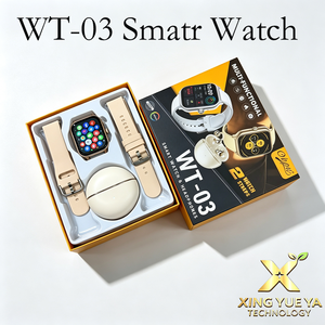 2026 WT-03 Affordable Smart Watch Set Dual Straps With Earbuds Wireless Ear Clip Outdoor Sports Smart Wrist Watch Auriculares - Product Image 2