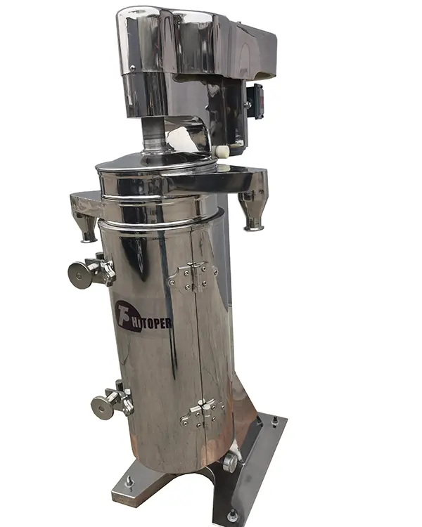 Vco üretim hattı su ayırıcı işlenmemiş hindistan cevizi yağı santrifüj makinesi