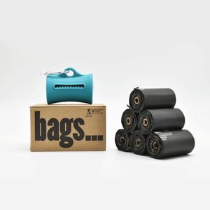 Wholesale Custom Eco-Friendly Cornstarch Pet Waste Disposal <b>Bags</b> Biodegradable Dog Poop <b>Bag</b> With Dispenser <b>Compostable</b> Poop <b>Bags</b> - Product Image 1