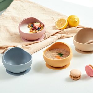 Tazón de Silicona de Grado Alimenticio Personalizado para Bebés, Libre de BPA, Vajilla para Niños Pequeños, Juego de Platos para la Hora de Comer, Diseño con Logotipo - Product Image 1