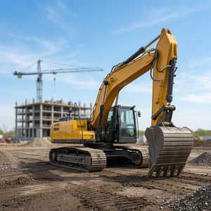 Excavatrice sur chenilles hydraulique de grande taille XE380GK de 38 tonnes et 1,8 m³, d'occasion, peu d'heures de fonctionnement, 216 kW, pour travaux miniers et de terrassement - Product Image 1