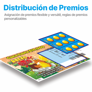 Tarjetas Rasca y Gana Personalizadas y Libro con Tapa Dura y Cartón Dúplex - Papel <span class=keywords><strong>de</strong></span> Seguridad Personalizable para Boletos <span class=keywords><strong>de</strong></span> Lotería - Product Image 3